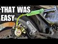 The FASTEST Way To Bleed Motorcycle Brakes Reverse Bleeding Trick