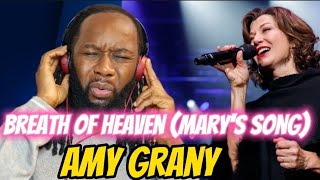 AMY GRANT Breath of heaven( Mary&#39;s Song) REACTION - That was a beautiful experience - first hearing