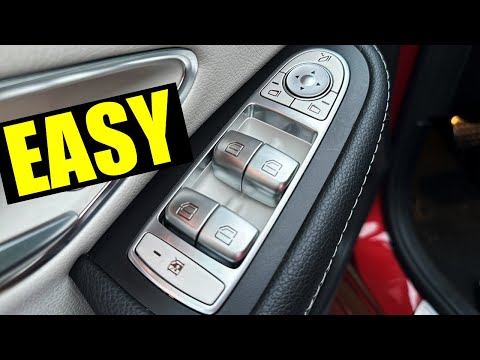 Mercedes Window Switch Replacement (C300 / C43 AMG / C63 AMG / C350e / C400 / C450 AMG) W205 C-Class