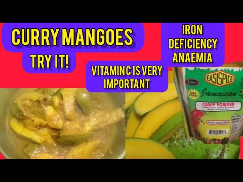 HAVE YOU EVER HAD CURRY MANGOES? HOW TO COOK TRINI CURRY MANGOES JAMAICAN STYLE 🇯🇲