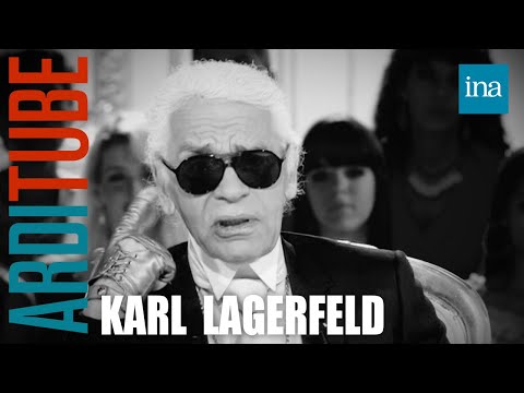 Karl Lagerfeld talks about his strange life with Thierry Ardisson | INA Arditube
