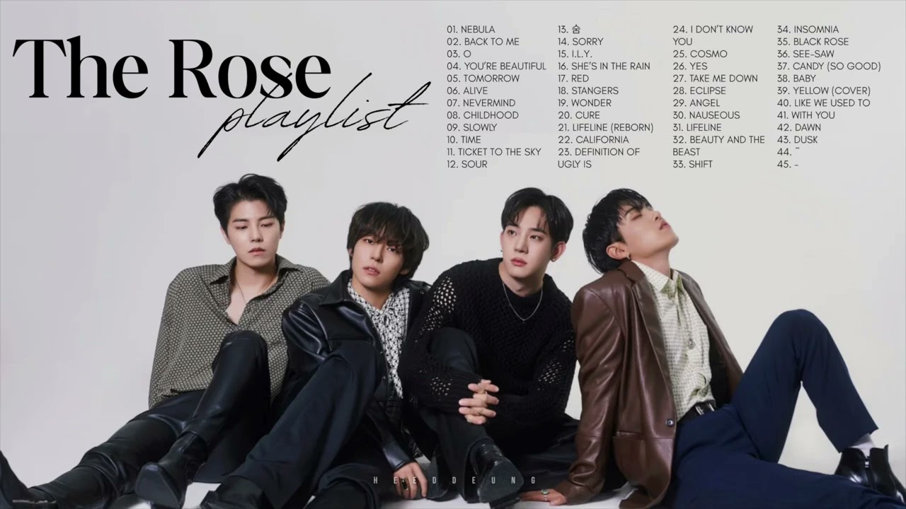 [Playlist] The Rose (더로즈) | All Songs Playlist 2025 (UPDATED)