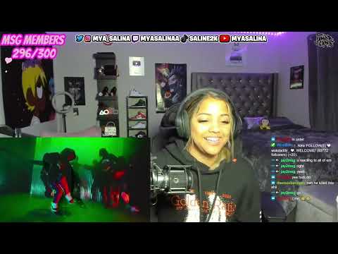Mya Salina REACTS to Sha Gz x Nesty Floxks - Gz Let's Do It (Shot By: Jsites x Borleone)