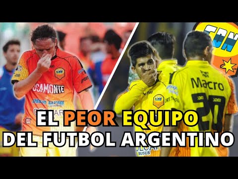 EL PEOR EQUIPO de TODA la HISTORIA DEL FUTBOL ARGENTINO | CRUCERO DEL NORTE 2015