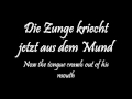 Rammstein- Küss mich (Fellfrosch) lyrics with ...