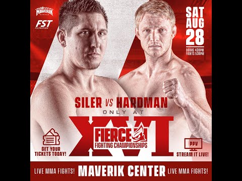 Steven Siler vs Carson Hardman - Fierce Fighting Championship 16
