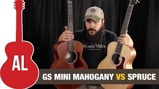 Video thumbnail for Taylor GS Mini Mahogany vs Spruce - Can you hear the difference? by Acoustic Letter