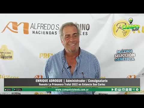 Entrevista a Enrique Adrogué