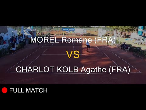 MOREL Romane (FRA) VS CHARLOT KOLB Agathe (FRA) - La Balle Mimosa 2022
