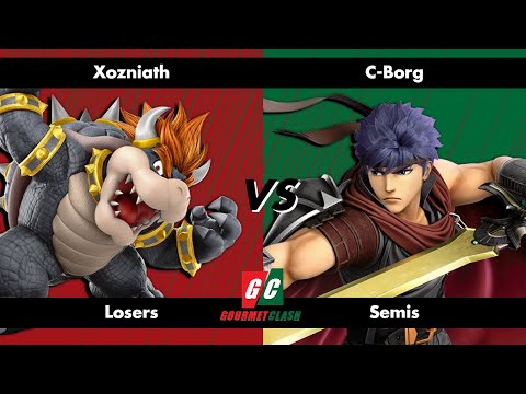 Mega Gourmet Clash #11 - Xozniath (Bowser) vs C-Borg (Ike) - Ultimate Singles - Losers Semis