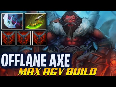 Offlane AXE Agility Build Dota 2 7.28 Gamelay
