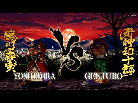 YOSHITORA - Vs - GENJURO (Level 5) - STORY _ SAMURAI SHODOWN - I’m Yoshitora.