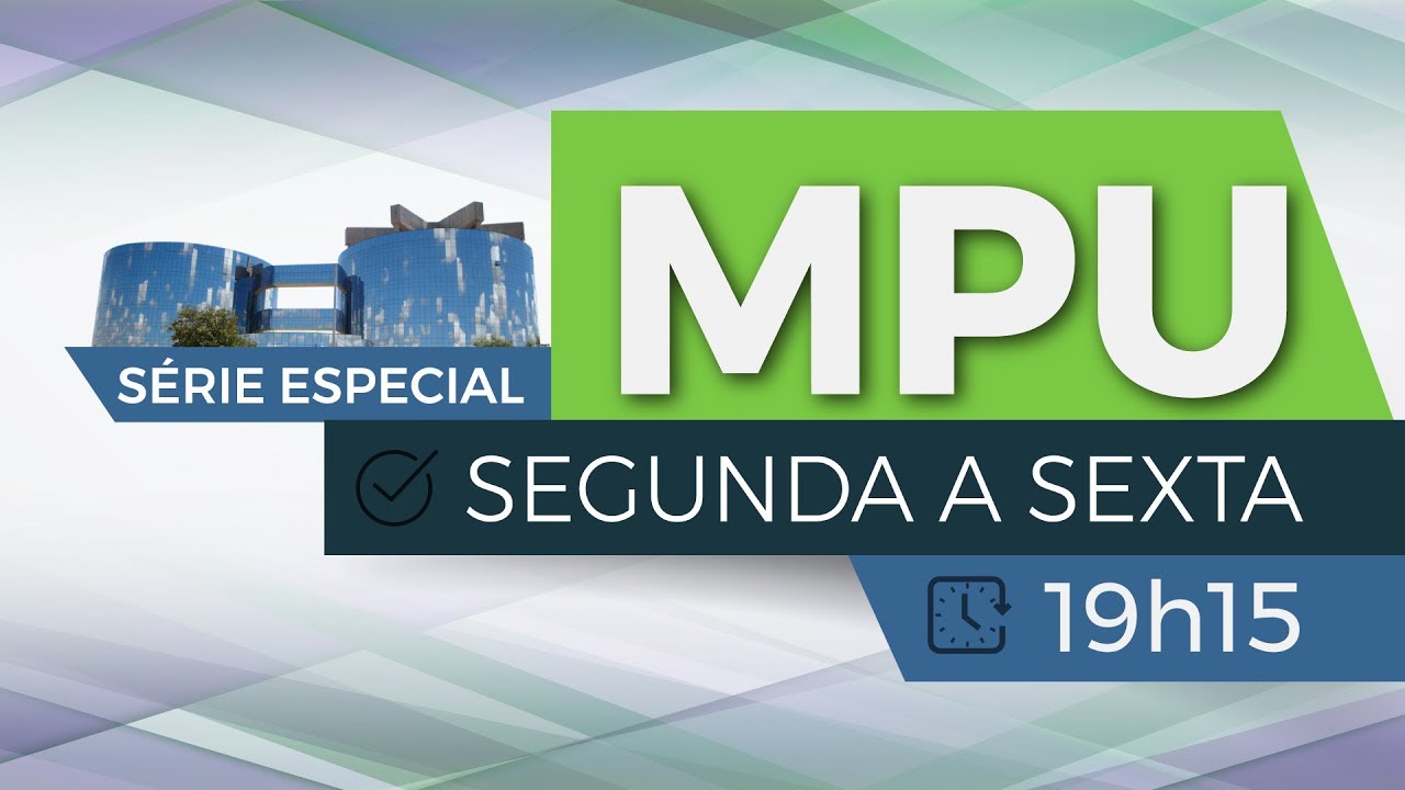 Aula Gratuita - Série especial MPU - Exercícios de Língua Portuguesa - AlfaCon Concursos Públicos