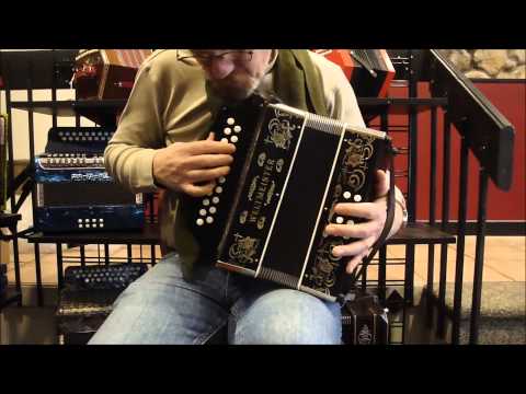 WELT86WC#DBK - NEW Black Weltmeister 86W Diatonic Button Accordion C# D MM 21 8 $1199