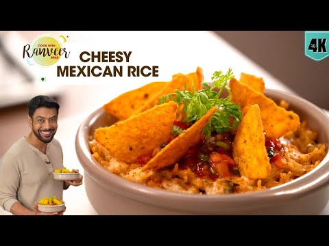 Spicy Mexican Pizza Rice | मेक्सिकन राइस में पिज्जा का मज़ा | Cheesy Tex Mex Rice | Chef RanveerBrar