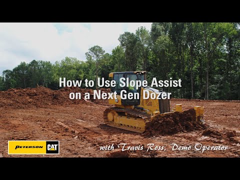 How to Use Slope Assist on a Next Gen Cat Dozer