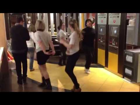 Chorégraphie soirée équipiers mcdo