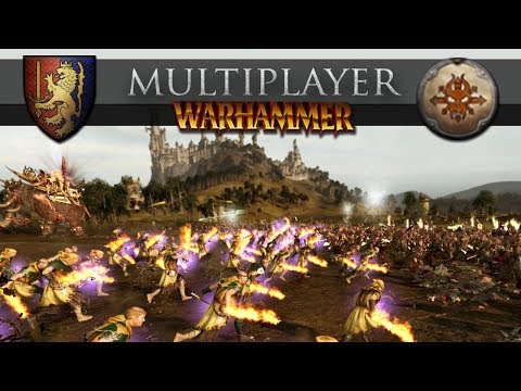 Norsca vs Bretonnia (Total War: Warhammer Online Battle #247)