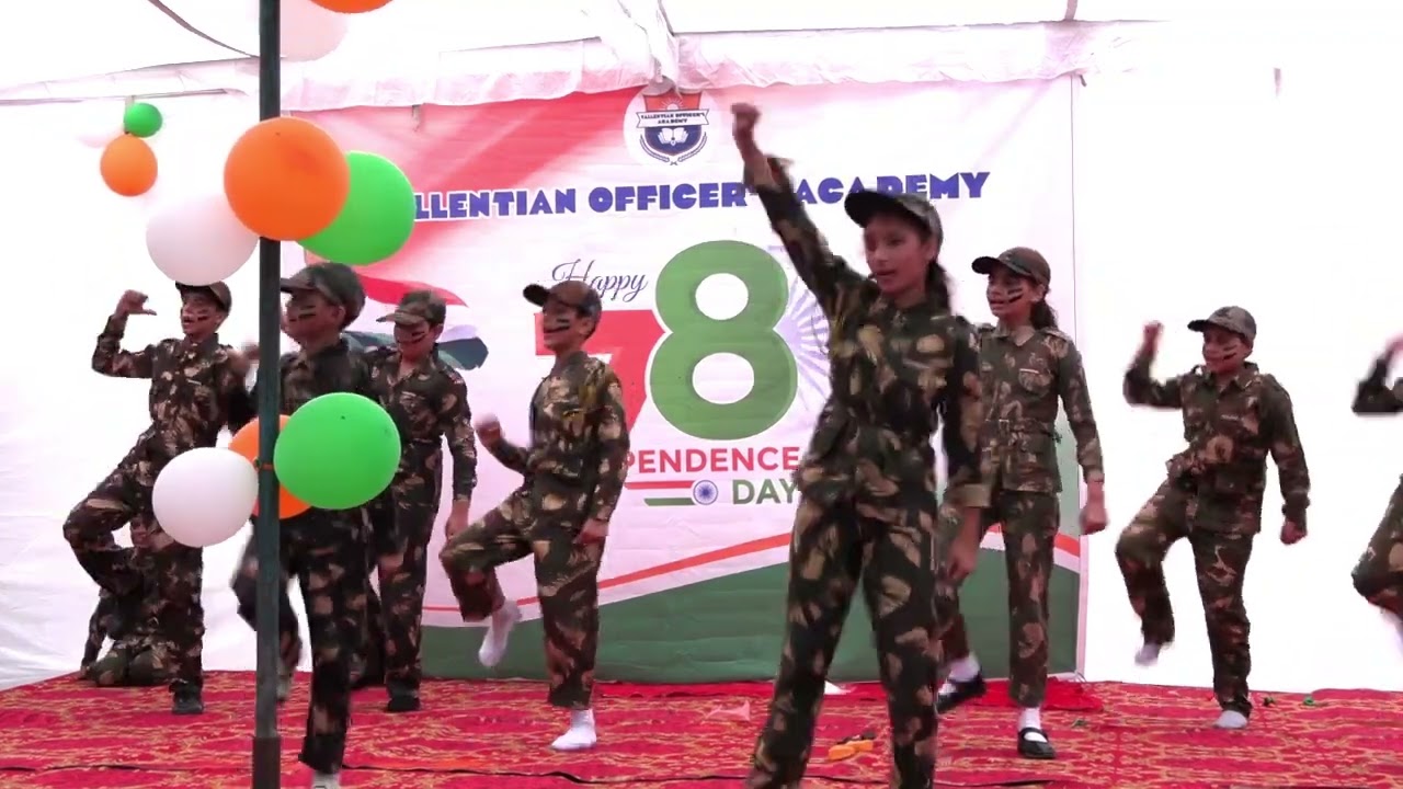 रंग मेरी माई का  | 78th Independence Day 2024 by TALLENTIAN OFFICERS ACADEMY Students