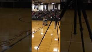 Chappell Roan Singing Chestnuts Roasting On An Open Fire at Willard Middle School 12/21/17