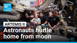 NASA's Artemis II moon crew splashes down in Pacific after historic lunar mission