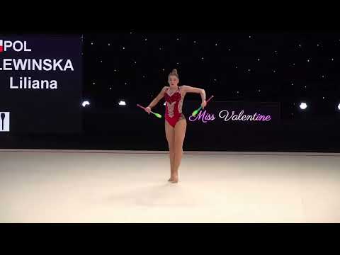 LEWINSKA Liliana (POL) CLUBS 29,55 - Apparatus Final - Miss Valentine 2026