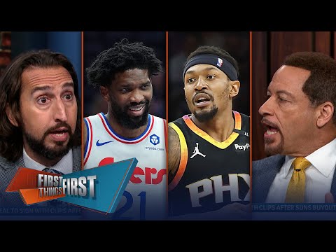 Embiid 'not going to push anything' for return, Clippers a contender with Beal? | FIRST THINGS FIRST