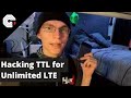Mangling TTL for Unlimited Data on the Road w/Glytch