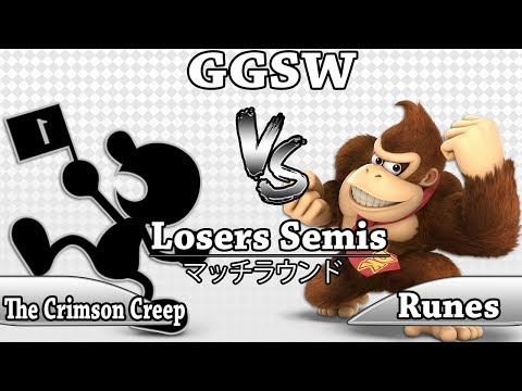 GGSW 139 - The Crimson Creep (DDD,G&W) vs Runes (DK) Smash Ultimate Losers Semis
