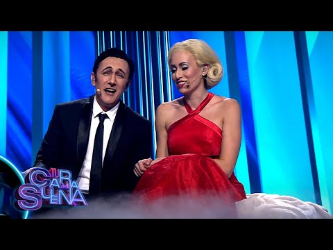 Eva Soriano y David Fernández son Lady Gaga y Joseph Gordon-Levitt – TCMS9. Concierto de Año Nuevo