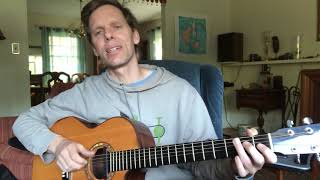 Quite Early Morning - Pete Seeger - arranged for guitar in open-G tuning
