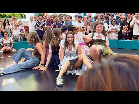 Ladies Battle on the Teufelsrad Devil's Wheel