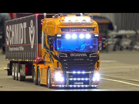 MEGA RC TRUCK COLLECTION! RC MB AROCS! RC SCANIA! RC MAN! RC TRUCKS! ScaleART! TAMIYA!