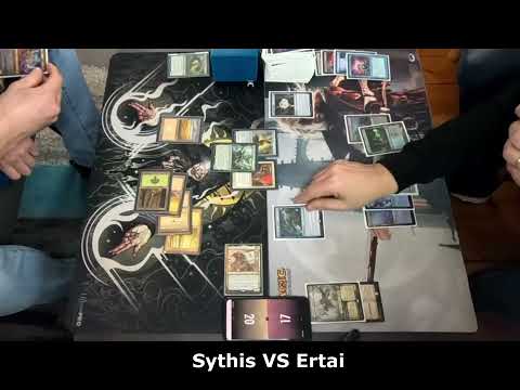 Sythis vs Ertai DC duel commander Magic 2nd