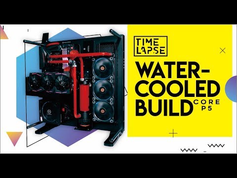 Rakit PC Hardtube | Thermaltake Core P5 | Gaming | Design | Time Lapse