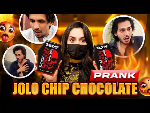 Jolo Chocolate Prank On Sarfaraz😳 | World’s Hottest Chocolate🔥| Sarfaraz Ansari