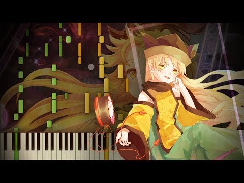 Synthesia: Touhou 16 - The Four Concealed Seasons | Piano Tutorial | Transcribed by EpreTroll