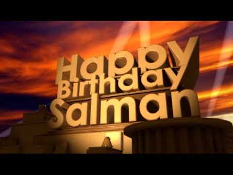 Happy Birthday Salman