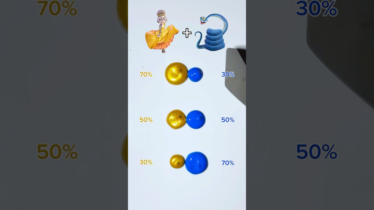 Zootopia 2 color mixing （Part 16) #zootopia2 #colormixing