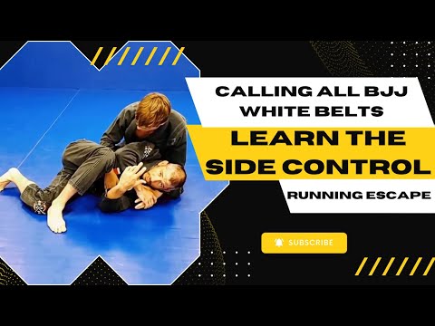 Running Escape from Side Control – BJJ White Belt Tip | Thibodaux Jiu Jitsu