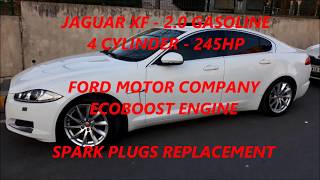 Jaguar XF Spark Plugs Replacement