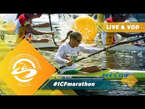 2019 ICF Canoe Marathon World Championships Shaoxing China / Junior K2w&m, C2m, C1w - U23s