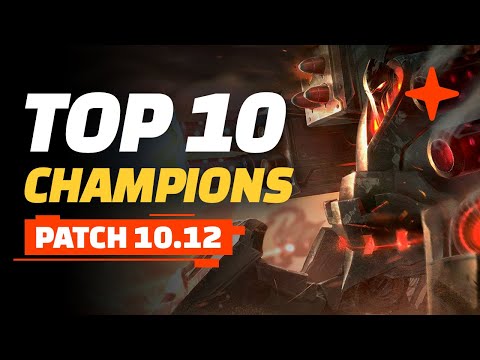 Top 10 Champions - Teamfight Tactics Patch 10.12