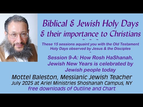 Biblical Holy Days 9-A Importance to Christians. How Rosh HaShanah is celebrated, Messianic Teaching