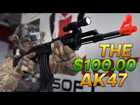 The $100 Budget AK47 Airsoft Gun (CYMA Sportline AK47)