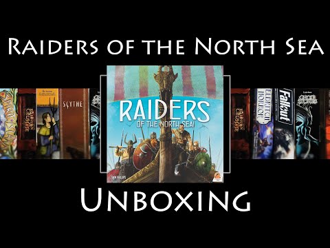 Unboxing Raiders of the North Sea + Solo Variant Deck
