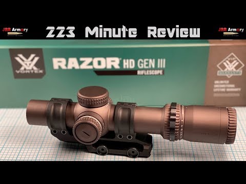 Vortex Razor HD Gen III 1-10x24 - 223 Minute Review