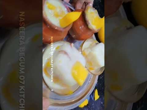 mango milk delight ice cream 🍨#explore #trending #recipe