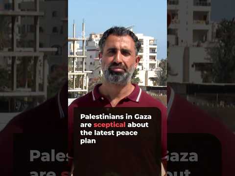 Palestinians in Gaza are sceptical about the latest peace plan | #AJ shorts