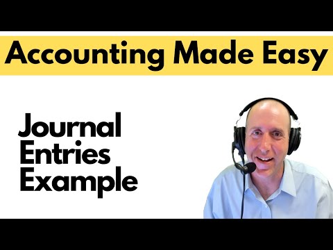 FA10 - Journal Entries Example